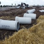 Çiftlik Çayırı 4. Caddeye 1100 metre atık su hattı