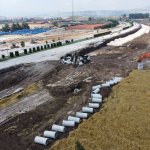 Çiftlik Çayırı 4. Caddeye 1100 metre atık su hattı