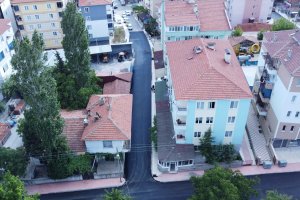 Mürsel 1,2,3,4 ve Emek 1,3,5’inci sokaklar asfaltlanıyor