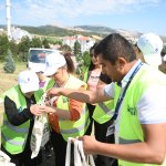 Kuraklığa karşı fidan diktiler