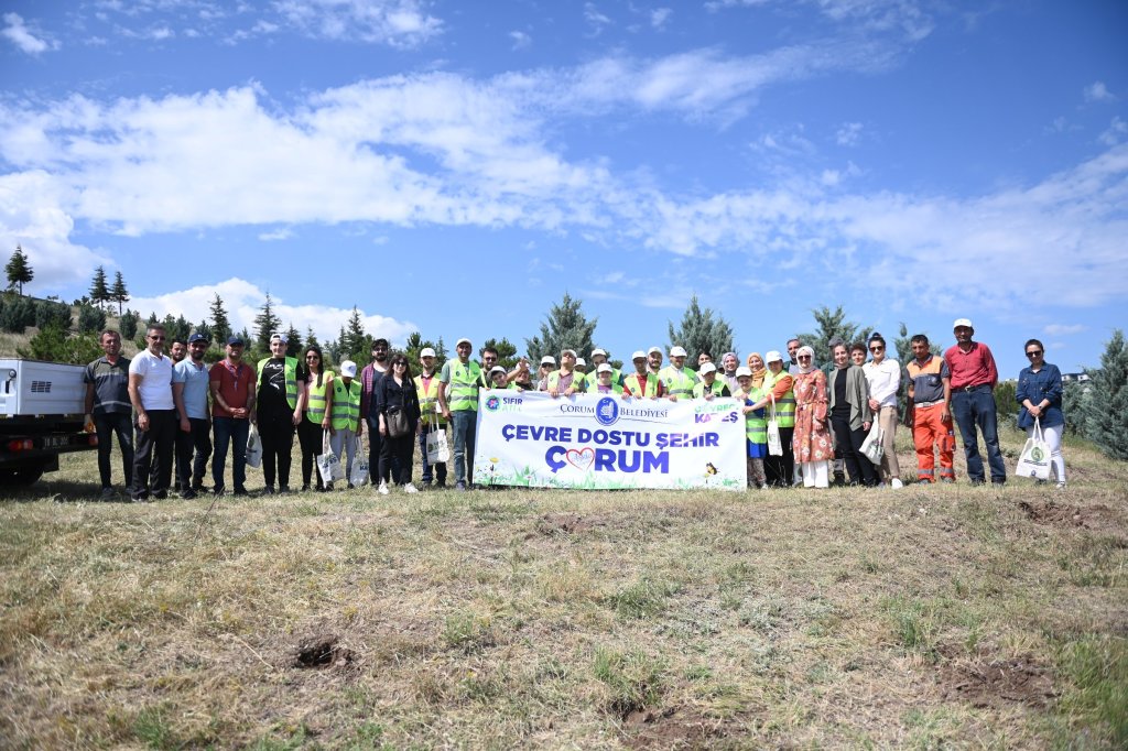 Kuraklığa karşı fidan diktiler
