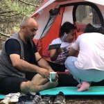 En Baba Kamp'ta gönüllerince eğlendiler