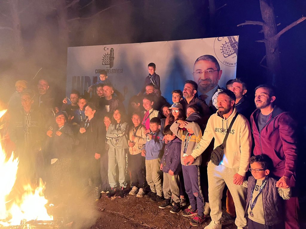 En Baba Kamp'ta gönüllerince eğlendiler