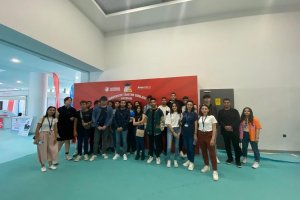 Belediye kursiyerleri Üniversite Tanıtım Günleri için Ankara’da