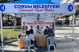 Belediyeden üniversite adaylarına destek