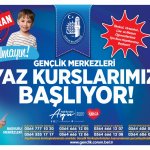 Belediyenin yaz kurslarına kayıtlar 18 Haziranda başlıyor