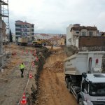 Garip Dede Sokakta yol açma çalışması başladı