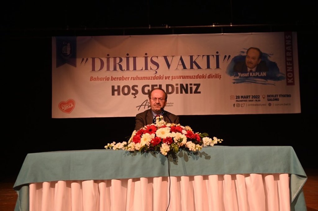 Yusuf Kaplan, Çorumlularla Buluştu