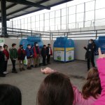 Öğrenciler, 1.sınıf atık getirme merkezini gezdi