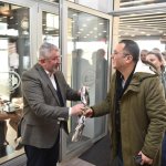 Başkan Aşgın'dan gazetecilere jest