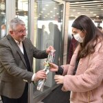 Başkan Aşgın'dan gazetecilere jest