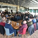 Başkan Aşgın'dan gazetecilere jest