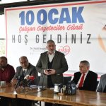 Başkan Aşgın'dan gazetecilere jest