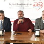 Başkan Aşgın'dan gazetecilere jest