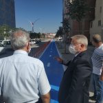 Recep Tayyip Erdoğan Caddesi’ne bisiklet yolu