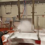 Belediyemiz, mezbahada da dezenfekte çalışmalarını tamamladı