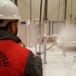 Belediyemiz, mezbahada da dezenfekte çalışmalarını tamamladı