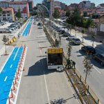 Recep Tayyip Erdoğan Caddesi’ne bisiklet yolu