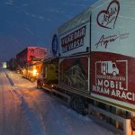 Sıcak çorba, yolda kalanların içini ısıttı