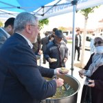 Belediyemiz Hedik İkram etti