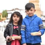 Belediyemiz Hedik İkram etti