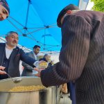 Belediyemiz Hedik İkram etti