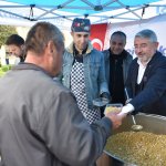 Belediyemiz Hedik İkram etti