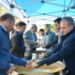 Belediyemiz Hedik İkram etti