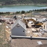 Kalan 2 kaçak villa da yıkıldı