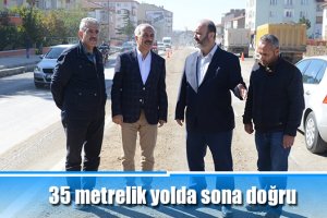 35 metrelik yolda sona doğru