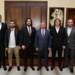 Yeni Çorumspor Yönetimi Aşgın'ı kutladı