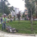 Çiçeklendirme ve çevre düzenleme çalışmaları devam ediyor