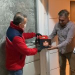 Çöplü, hem siparişleri aldı hem etleri teslim etti