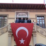 Kahraman ve Aksu Belediyeyi ziyaret etti