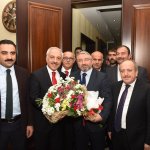 H.İbrahim Aşgın, Başkan Gül'ü ziyaret etti