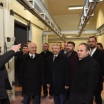 Başkan Gül ve Aşgın Mezbaha'da incelemelerde bulundu