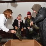 Mehmetçiklere 500 boyunluk ördüler