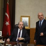 Kurtulmuş'tan belediyeye ziyaret