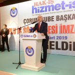 Belediyemizde toplu iş sözleşmesi sevinci