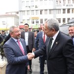 Arınç'tan Aşgın'a hayırlı olsun ziyareti