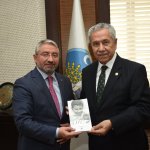 Arınç'tan Aşgın'a hayırlı olsun ziyareti