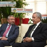 Arınç'tan Aşgın'a hayırlı olsun ziyareti