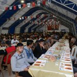 Başkan Aşgın, ilk orucunu iftar çadırında açtı