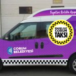 Mor Taksi yollara çıkıyor