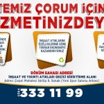 "İnşaat ve Yıkıntı Atıkları Geçici Biriktirme Alanı" oluşturuldu