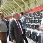 Başkan Aşgın, statta inceleme yaptı