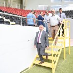 Başkan Aşgın, statta inceleme yaptı