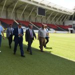 Başkan Aşgın, statta inceleme yaptı