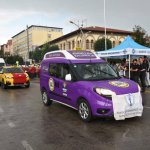 Kortej geçişi renki görüntülere sahne oldu