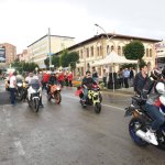 Kortej geçişi renki görüntülere sahne oldu